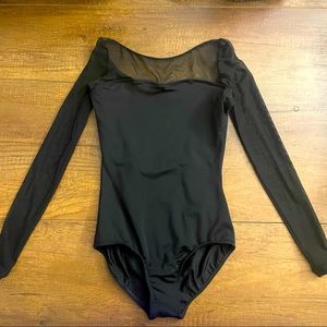 Mariia Sofya mesh long-sleeve ballet leotard, adult size S, excellent condition